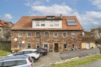 Vermietetes Mehrfamilienhaus mit Stellplätze, Terrasse und Garten in Knittlingen