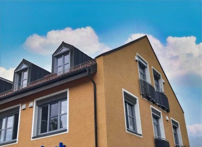 Zur Miete: moderne 2-Zimmer-Dachgeschosswohnung in Sünching
