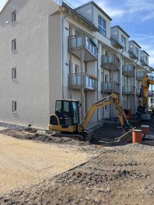 Hochwertige 2 Raumwohnung im Erstbezug mit Parkett, Balkon und Einbauküche