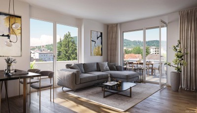 Helle Eigentumswohnung im Neubauprojekt mit Balkon in Graz!