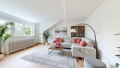 Schöne 3-Zimmer-Wohnung in bester Grinzinger Grünlage