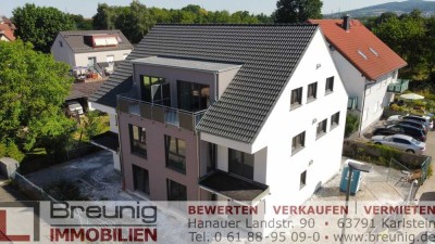 Neuwertige 3-Zi.-Dachgeschosswohnung mit Balkon & EBK in Karlstein-Dettingen