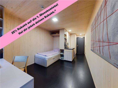 DIE ZIMMEREI | Aktion 25% auf 1. Miete! Möblierte Wohnung ideal für Praktikant:innen | Basic Bude