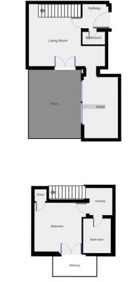 Stilvolle, neuwertige 2 Zimmer-Maisonette-Wohnung mit geh. Innenausstattung mit EBK