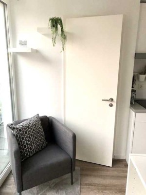 Voll möblierte 1,5-Zimmer-Wohnung mit Balkon und EBK im Herzen von Köln Neu-Ehrenfeld
