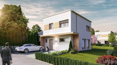 Modernes Einfamilienhaus in Steinbrunn: Ihr Traum vom Erstbezug mit Garten und Terrasse! | ZELLMANN IMMOBILIEN