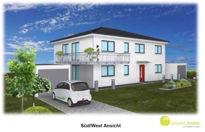 Traumhafte Eigentumswohnung im Neubau-Zweifamilienhaus mit großem Süd-West-Balkon inkl. Stellplatz