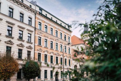 Gohlis I neu saniert I 2 Zimmer I Wohnküche mit Einbauküche I Balkon