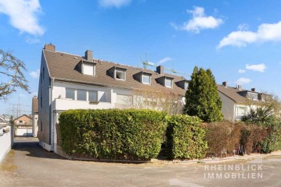 Charmante Wohnung mit riesigem Balkon und Blick ins Grüne!