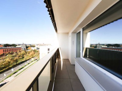 Moderner Wohnkomfort mit Loggia-Highlight: Stilvolle 2-Zimmer-Wohnung mit Einbauküche und Flair