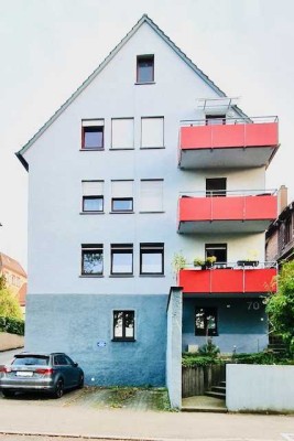 Charmante 2,5-Zi.-Wohnung mit Potential in ruhigem Innenstadtquartier (Bismarckstraße)