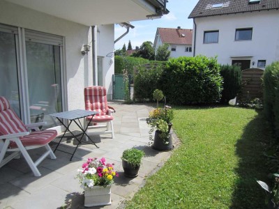 Moderne, großzügige 2-Zimmerwohnung mit eigenem, sonnigen Garten in Kelkheim