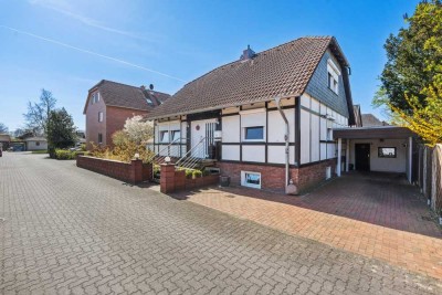 Harmonisch & ruhig – Einfamilienhaus in eleganter Fachwerkoptik