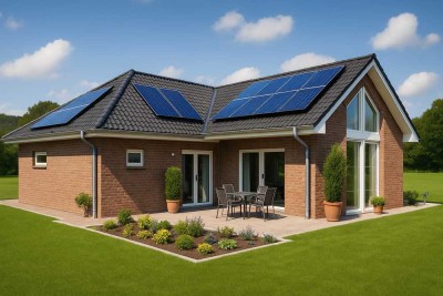 Danhaus-Bungalow mit Grundstück – Skandinavischer Wohnkomfort!