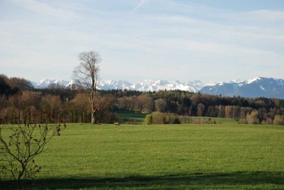 Panorama Bergblick:  hochwertig saniertes freistehendes EFH mit großem Garten im Grünen!
