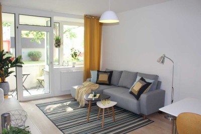 Moderne 2-Zimmer-Wohnung mit Dusche & Balkon