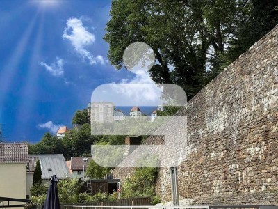 Blick auf Veste Oberhaus - Neu renovierte 3-Zimmer-Wohnung in der malerischen Ilzstadt von Passau