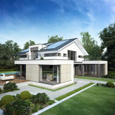 Großzügiges Grundstück, extravagantes Haus mit 240 qm