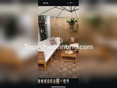 Tauschwohnung: Biete 2 Zimmer mit Garten 70qm2