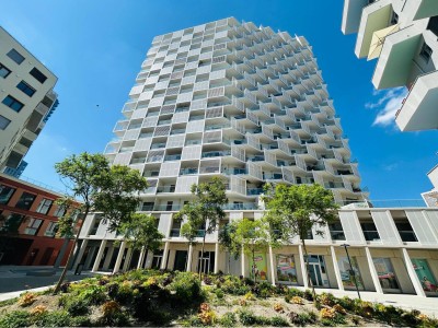 PROVISIONSFREI! WUNDERBARES STUDIO! ERSTBEZUG! LEYWAND TOWER! HELLE 2 ZIMMER MIT 11m² BALKON! RUHIG! EINBAUKÜCHE.