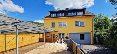 CHARMANTES WOHN- UND GESCHÄFTSHAUS IN BAD BOCKLET – VIELSEITIG NUTZBAR MIT SONNIGER TERRASSE