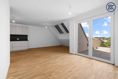 3-Zimmer-Erstbezug in Kagran – Top Lage &amp; 10m² Sonnenterrasse mit modernem Komfort!