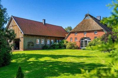 Leben an der Nordsee! Prächtiger Landsitz unter Reet