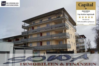 Schöne 2 Zimmer Wohnung mit Tiefgaragenstellplatz und Balkon in einer guten Lage in Ingolstadt - ...