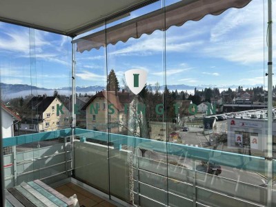 RESERVIERT - Einfach Perfekt - 3 Zimmer Wohnung mit Bergblick,  2 verglasten Balkonen und TG-Platz!