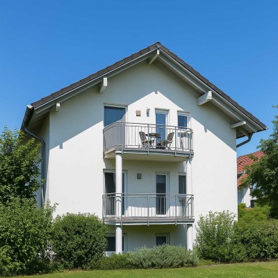 Helle 2-Zimmer Wohnung mit Balkon in Markkleeberg
