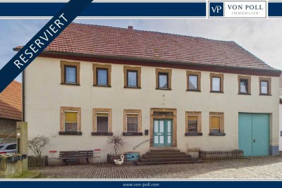 RESERVIERT Historisches Anwesen in Wipfeld mit Sanierungspotenzial