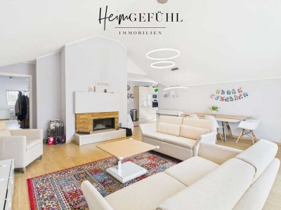 Helle 4-Zi.-Dachgeschosswohnung mit Sonnenbalkon in Freiberg-Geisingen
