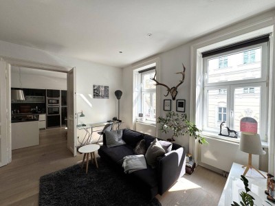Eleganz im Altbau: Stilvolle Wohnung mit Balkon nahe Rochusmarkt!