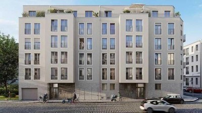 Besichtigungen ab 23. Januar: 2-Zimmer-Neubau-Penthouse mit 2 Dachterrassen & Einbauküche