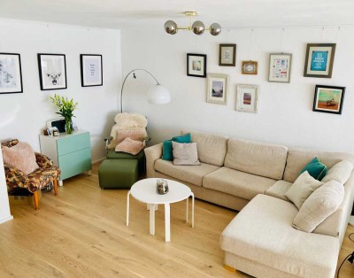 Stilvolle 3,5-Zimmer-Wohnung mit gehobener Innenausstattung mit Einbauküche in Möglingen