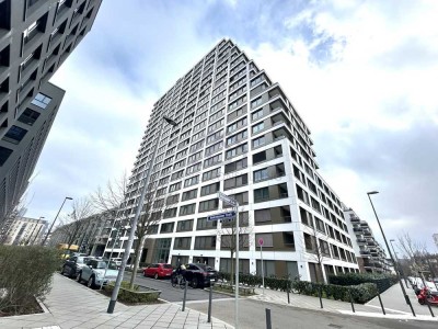 Exklusive 1-Zimmer-Wohnung in zentraler Lage mit Skyline Blick