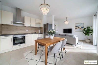 direkt im Herzen von Strasshof: moderne Wohnung mit Balkon und hochwertiger Ausstattung *sofort bezugsbereit