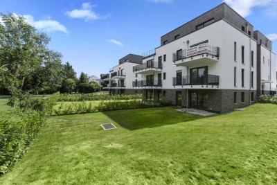 Gartenwohnung mit hochwertiger Ausstattung.