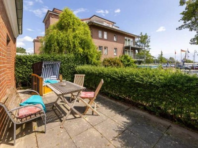 Insel Rügen - Wohung  mit Terrasse am Hafen von Lauterbach / Putbus