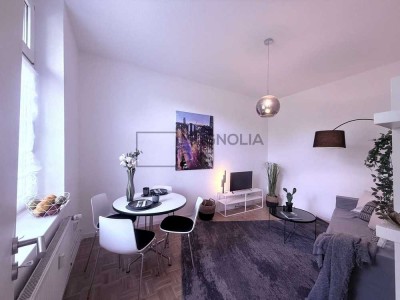 Charmante & optimal geschnittene 2-Zimmer-Wohnung in ruhiger Lage von Bochum mit Blick aufs Grüne