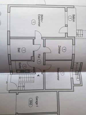 3-Zimmer-Erdgeschoßwohnung in Boppard-Stadt
