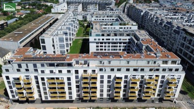 Ruhig und dennoch zentral! Top Anbindung an die U Bahn Kagran. Hochwertige Neubau-Erstbezugswohnungen.