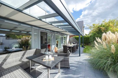 Erdgeschoss-Einheit im Haus-im-Haus-Stil mit eigenem Zugang und Garten