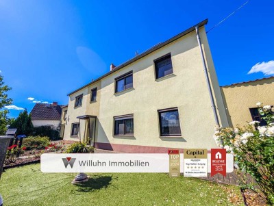 1-2-Familienhaus in idyllischer Lage! | Großer Garten mit Obstgehölz | Glasfaser |Brunnen & Garagen