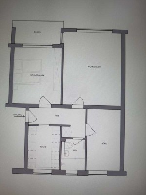 Ansprechende 3-Zimmer-Wohnung, sehr gepflegt mit Balkon und EBK in Barsinghausen