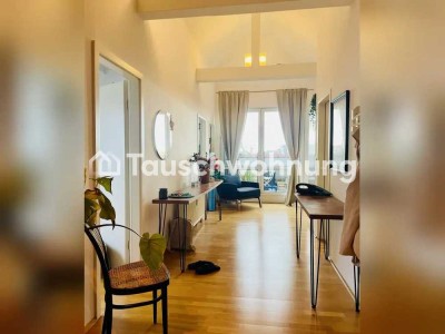 Tauschwohnung:  2,5 Zimmer Wohnung Nordend Dachterrasse nähe Oederweg