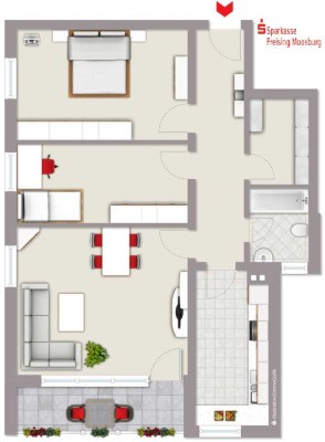 Wohnung in sehr guter Lage für Kapitalanleger