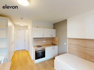 Modern möbliertes 1-Zimmer-Apartment mit Balkon