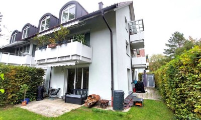 3 Zimmer mit Terrasse und Garten in gepflegter Wohnanlage!