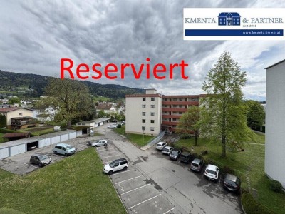 Am Bodensee: gepflegte 3-Zimmer-Wohnung mit Balkon und 2 Garagen in Lochau
